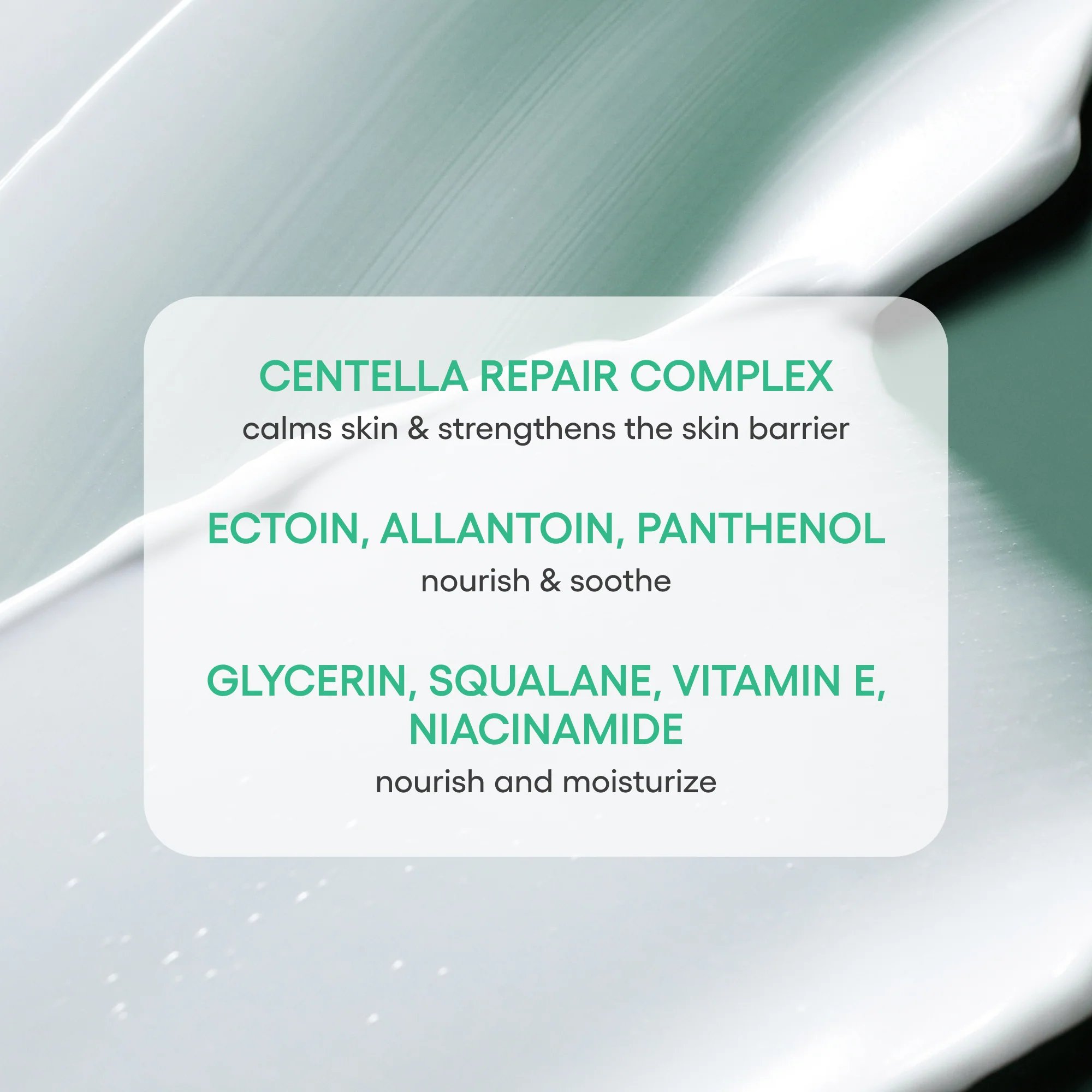 Cica Sleeping Mask with Centella Asiatica for Moisture Barrier Support - Image 5